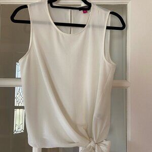 Vince Camuto Sleeveless Blouse White Size Small